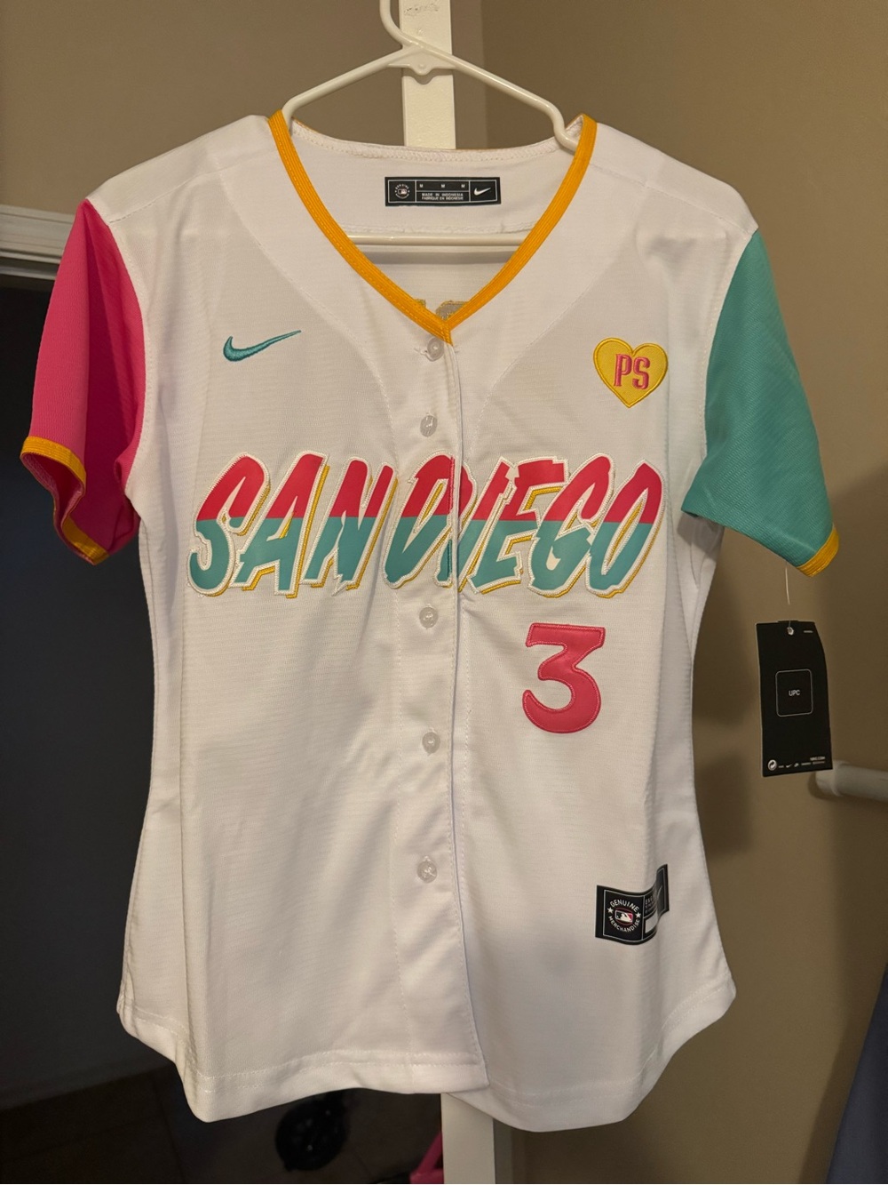 Nike Jersey. Jackson Merrill San Diego Padres